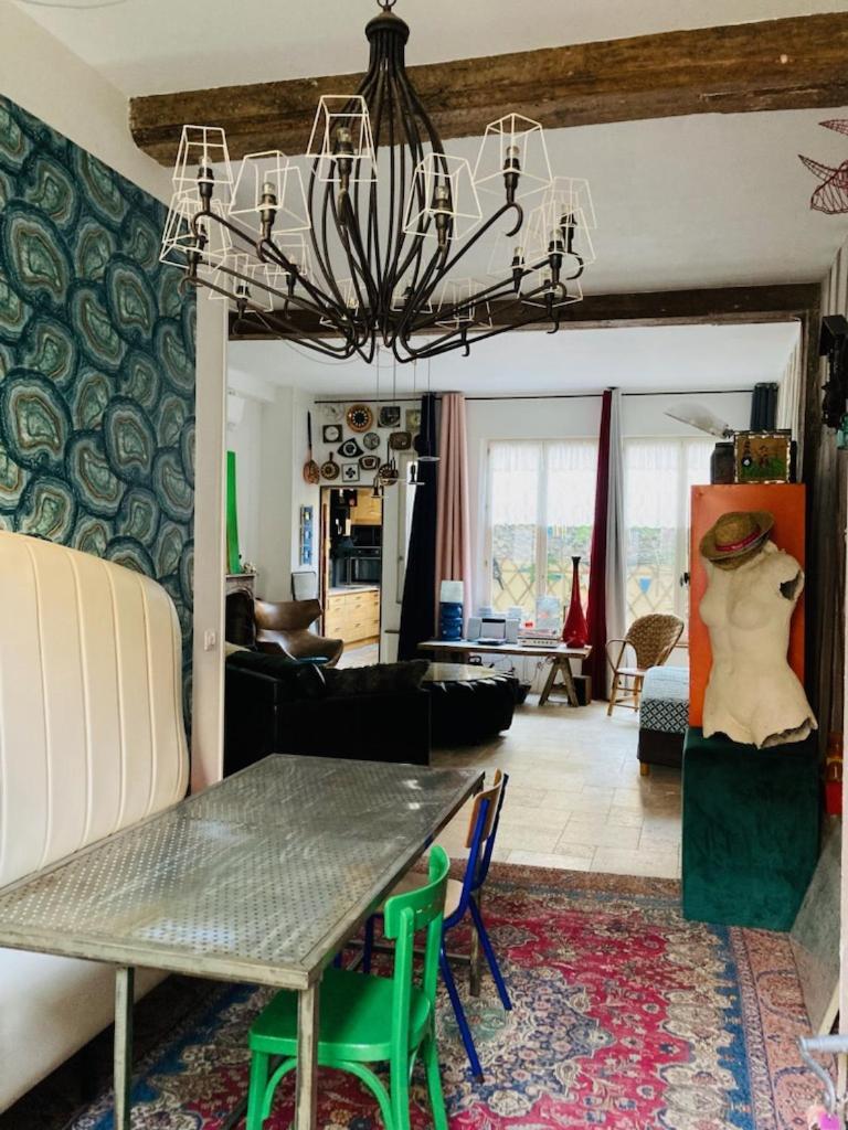 Atelier Des Glycines, Troyes Bouchon De Champagne, Sublime Site Patrimonial Apartment Ngoại thất bức ảnh